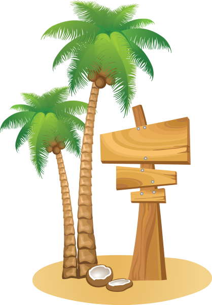 Отрисовка Пальма