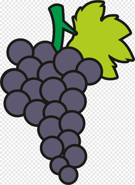 Виноград cartoon