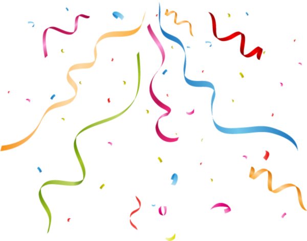 Цветное конфетти