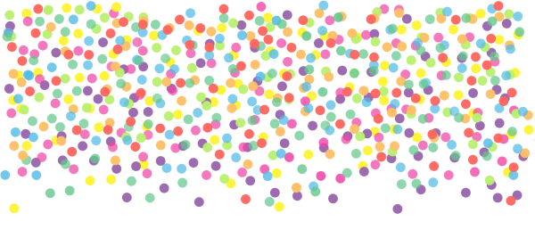 Цветное конфетти