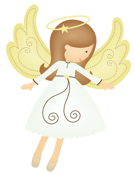 Ангелочек мультяшный