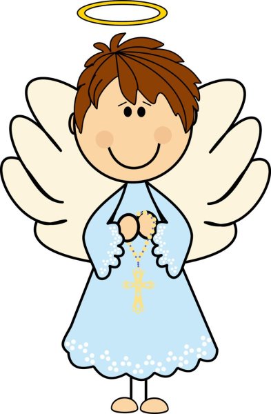 Ангелочек мультяшный