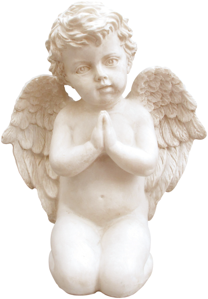 Ангела на прозрачном фоне