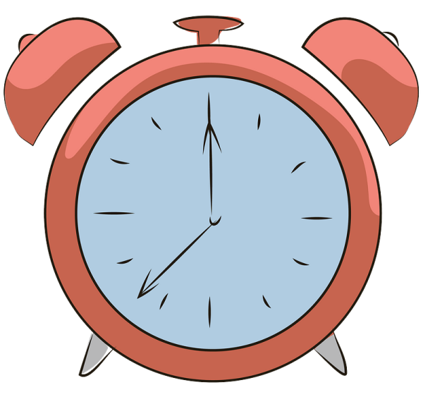 Часы будильник клипарт