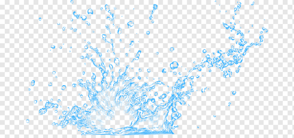 Брызги воды мультяшные