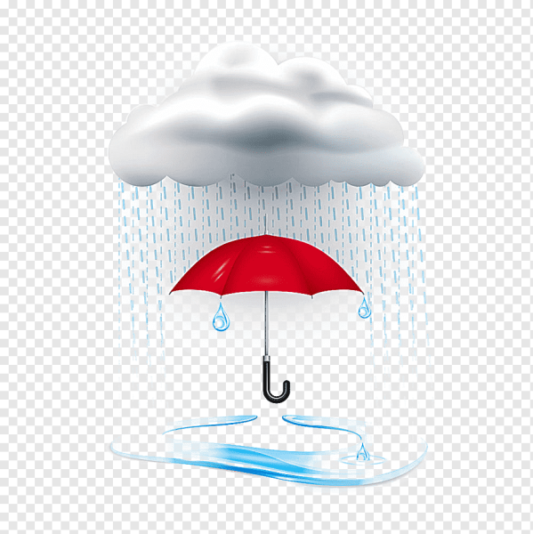 Капелька с зонтиком