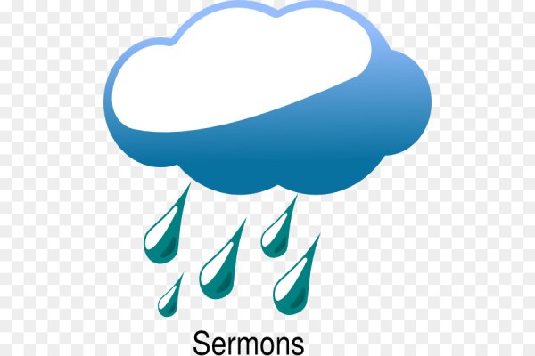 Дождливое облако логотип