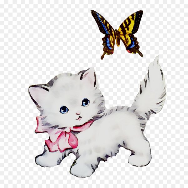 Котенок мультяшный