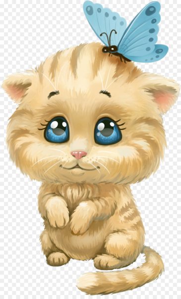 Котята мультяшные