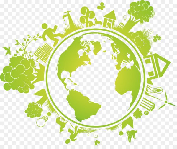 Экология на белом фоне