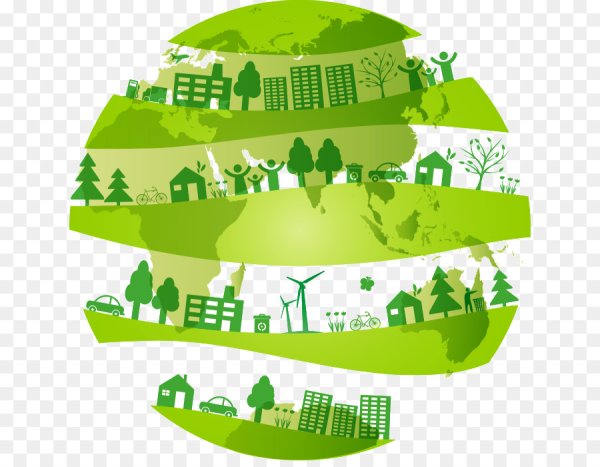 Экология Векторная иллюстрация