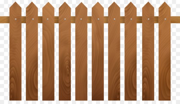 Деревянный забор на белом фоне