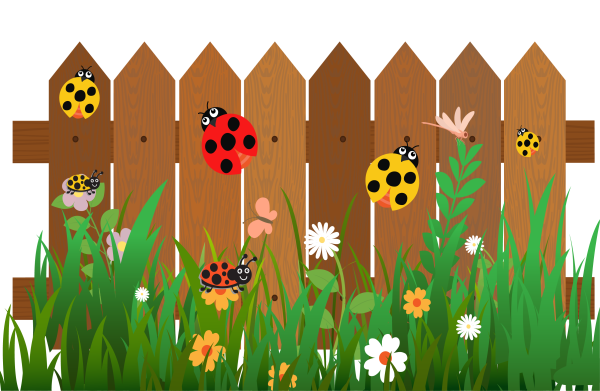 Забор мультяшный