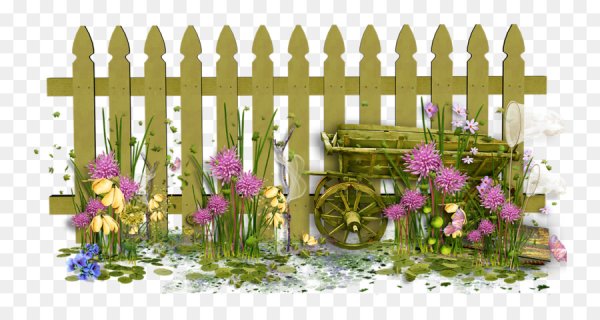 Деревенский забор