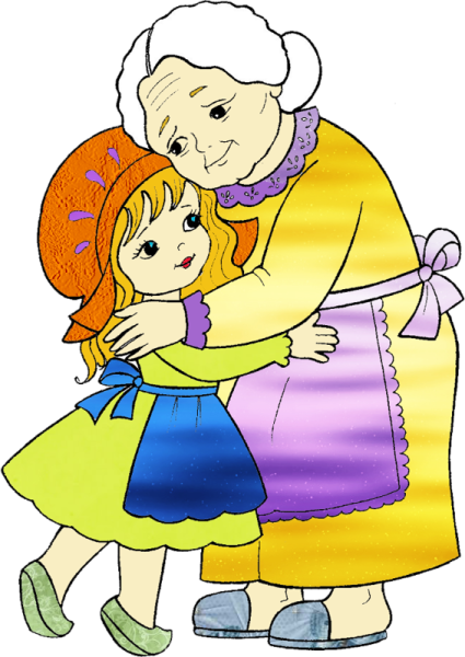 Бабушка рисунок