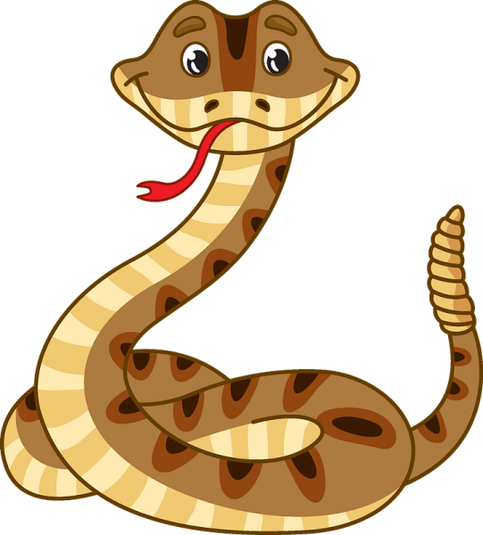 Веселая змея