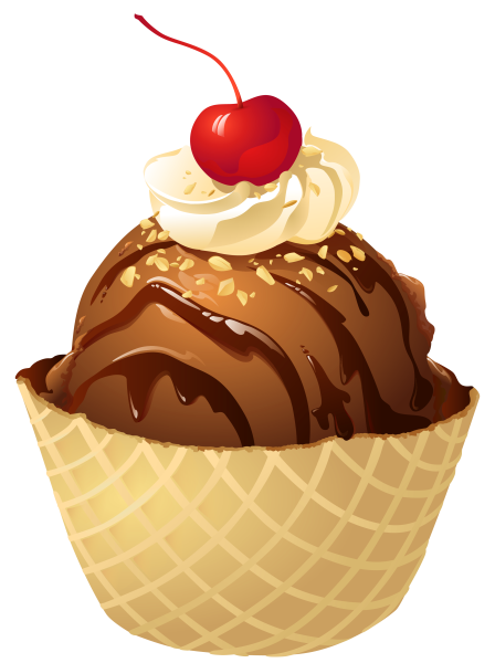 Сладости на белом фоне