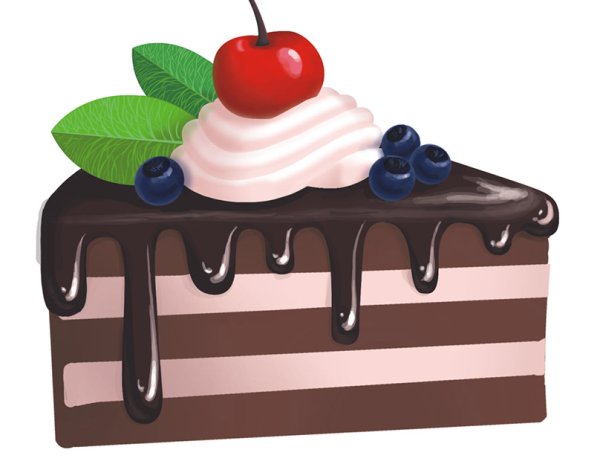 Пирожные клипарт