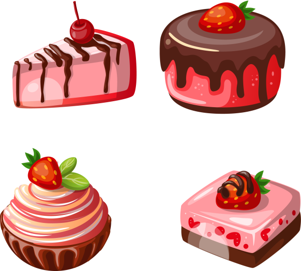 Пирожные для рисования