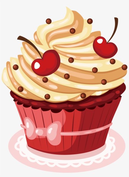 Пирожное мультяшные