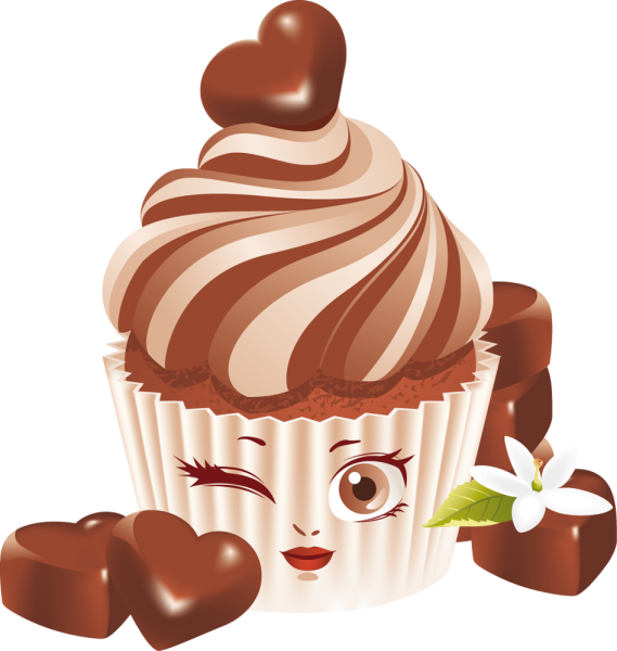 Сладости без фона