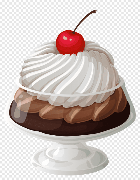 Десерты на белом фоне