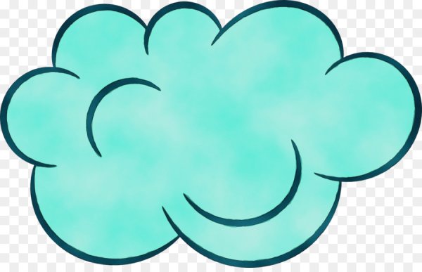 Облачко мультяшное