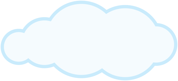 Облачко на прозрачном фоне