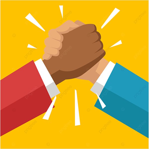 Рукопожатие вектор