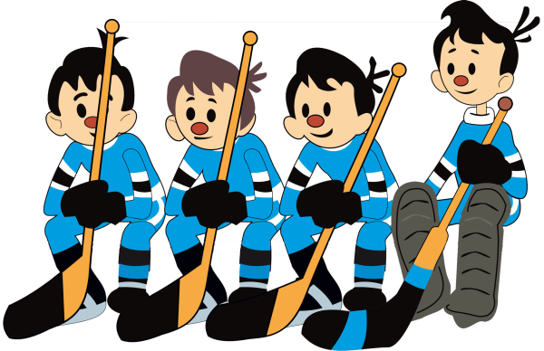 Мультяшные хоккеисты