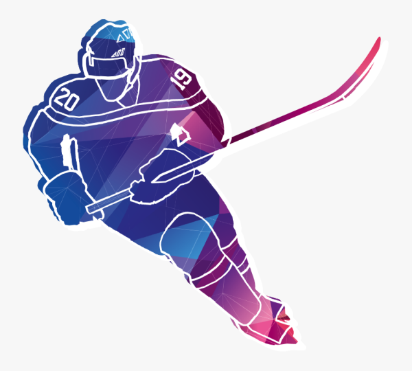 Хоккеист символ