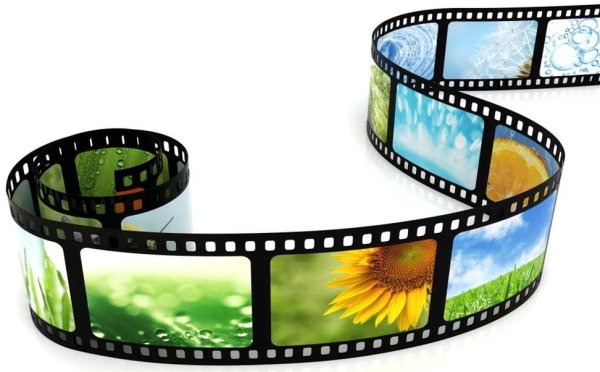 Фотопленка с кадрами