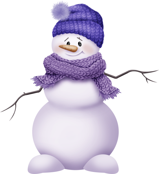 Мультяшные Снеговики