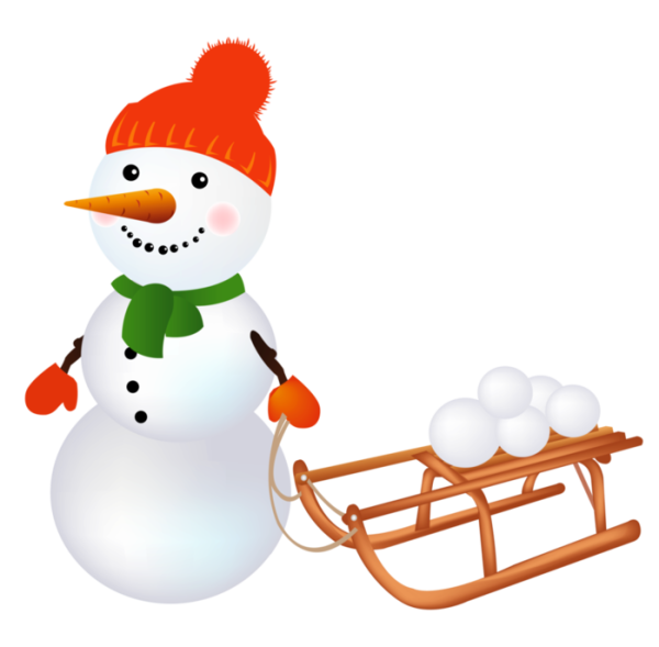 Веселые снеговички