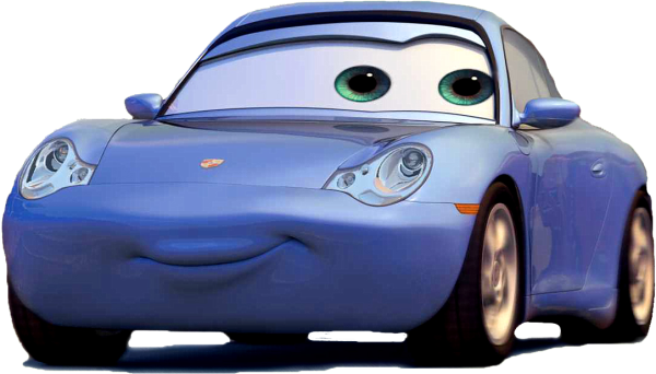 Герои мультика Тачки Салли