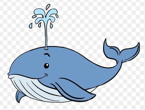 Киты мультяшные
