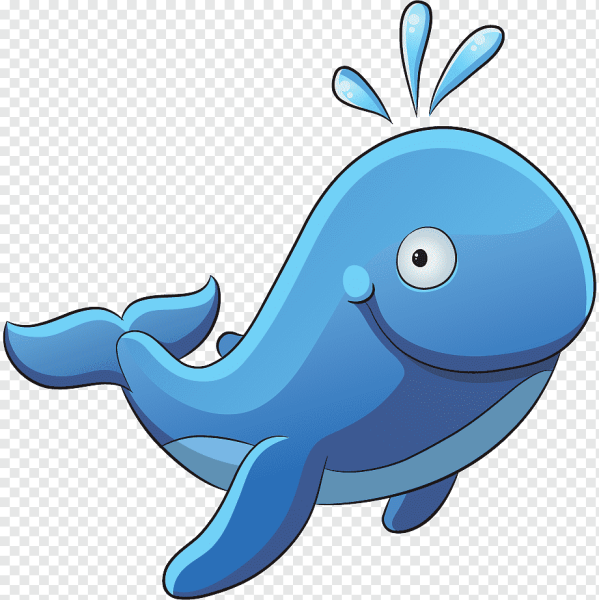 Кит мультяшный