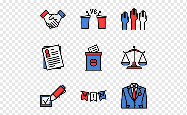 Выборы векторные рисунки