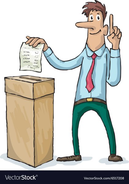 Голосование иллюстрация