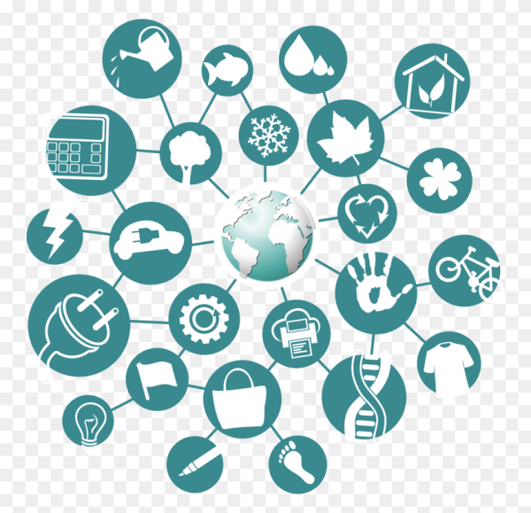 Информационные технологии на белом фоне