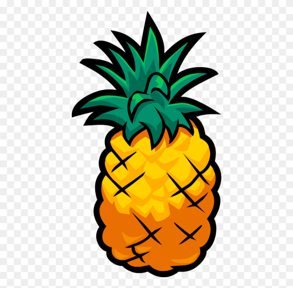 Ананас без фона