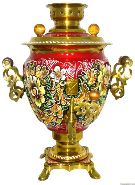 Плакат вырубной самовар