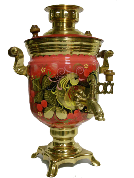 Тульский самовар вектор