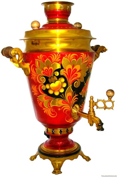 Тульский самовар вектор