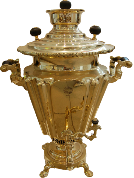 Роспись самовара