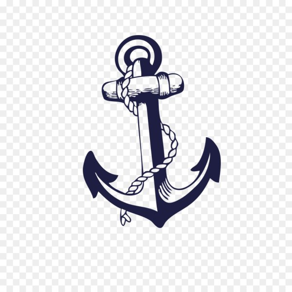 Якорь на корабле