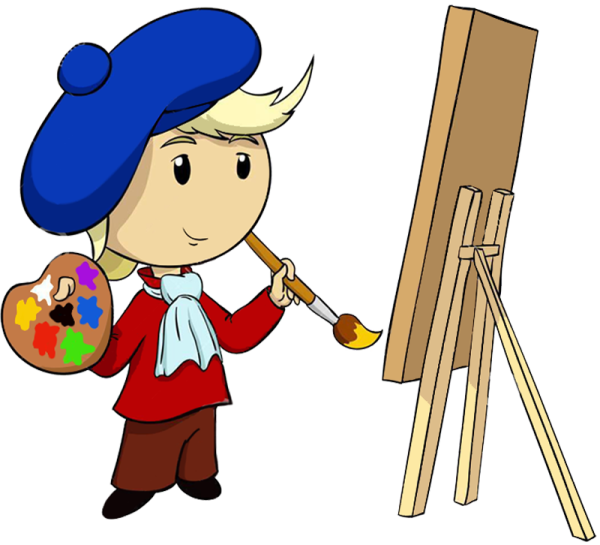 Юный художник