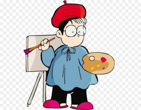 Художник мультяшный