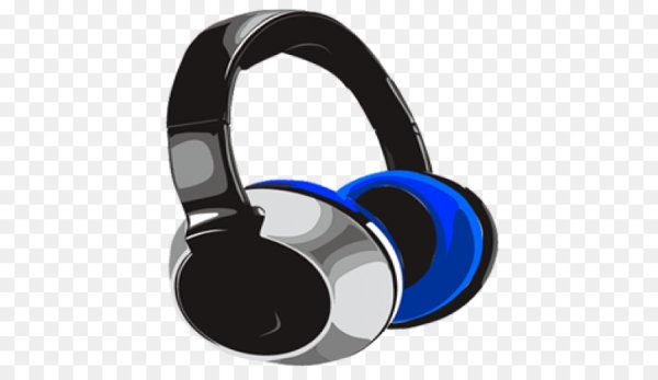 Наушники черно белые