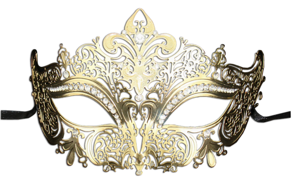 Маска маскарадная ажурная